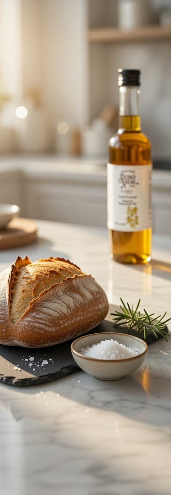Artisan bread with Second Nature rapeseed oil